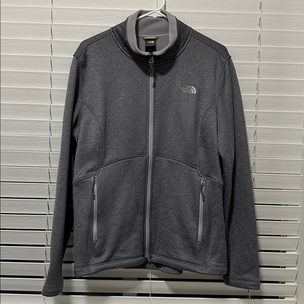 The North Face Charcoal Full-Zip Jacket